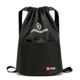 Рюкзак подходит для мужчин и женщин, ранец, сумка для путешествий, спортивная универсальная спортивная сумка, простой вместительный и большой мешочек для путешествий, на шнурках