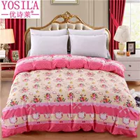 [quilt cover mảnh] [mới nâng cấp chà nhám] tuyệt vời thơ len vải quilt chăn quilt mảnh duy nhất 	chăn phao siêu nhẹ	