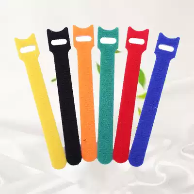 Velcro wire adhesive buckle tape self-adhesive storage tie strap strap data cable electrical cable strapping rope 15cm