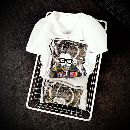 权志龙官网短袖t恤男权志龙半袖男装官方旗舰