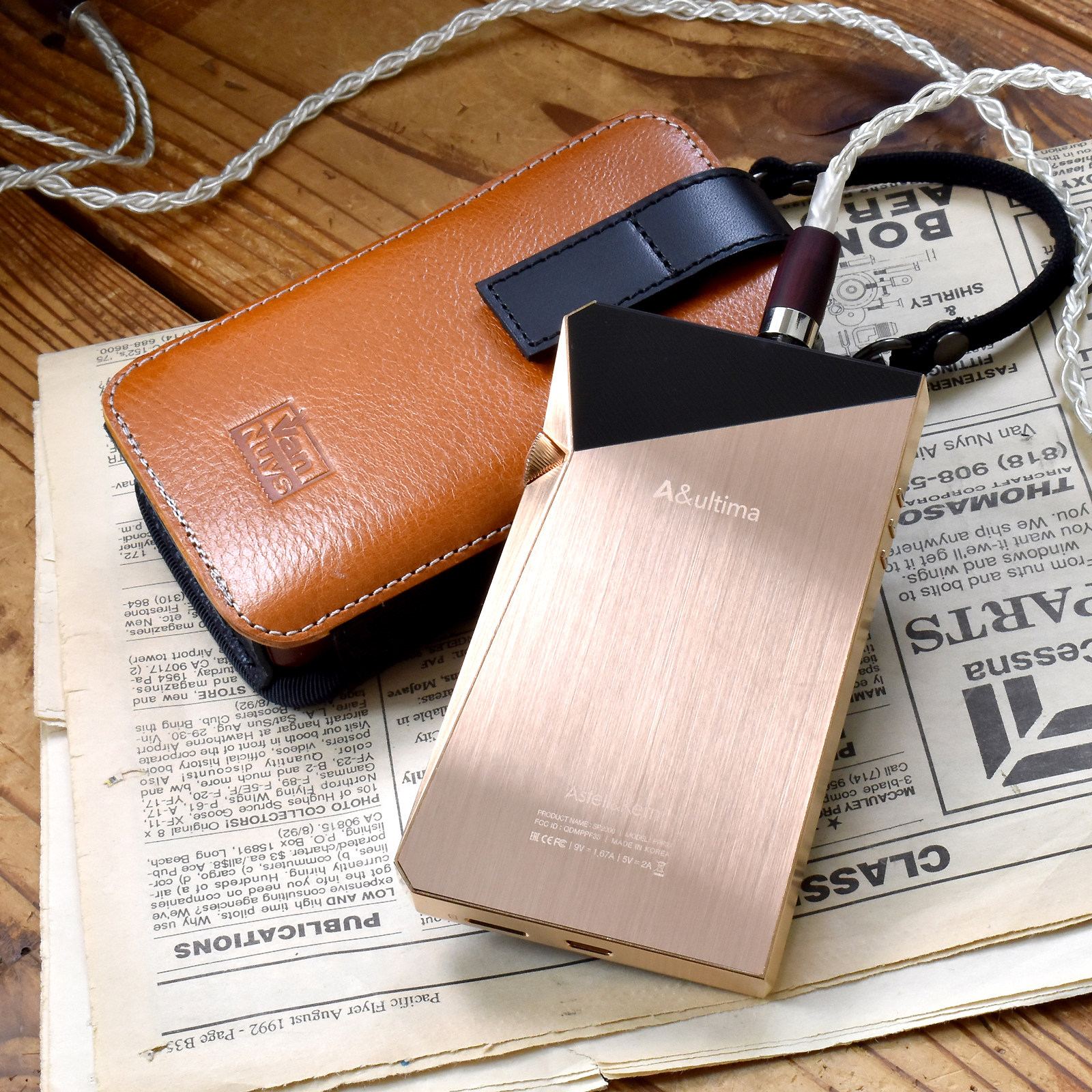 Japan VanNuys iriver SE100 SE200 SP1000 SP2000 covers carrying pouch