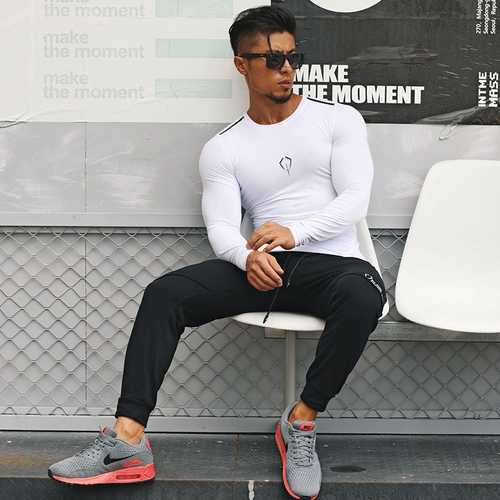 Демисезонные штаны, флисовый комбинезон для спортзала для тренировок, свободный крой, для бега