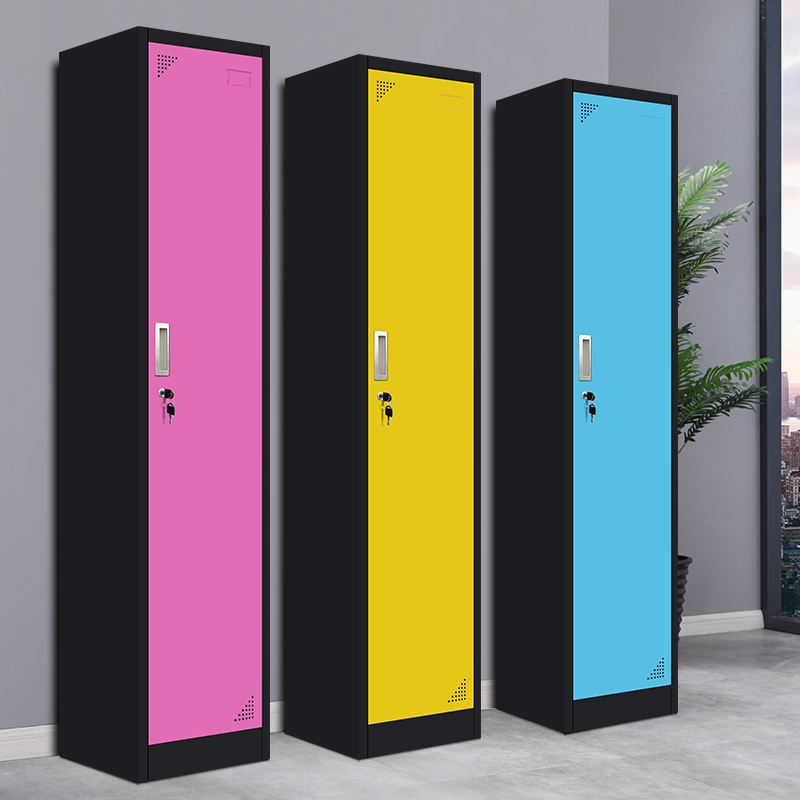 Kinglake single 1 door color locker room staff personal locker gym single door private cabinet storage cabinet