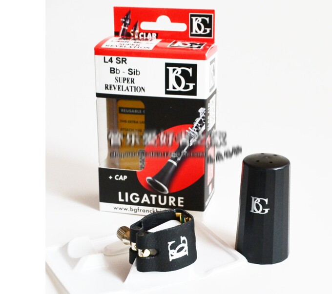 Original dress French BG metal gasket drop B clarinet black tube pickup L4RS L4SR clip card cap softcard