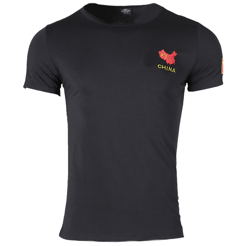 Summer outdoor Special Forces T-shirt short sleeve Chinese self-cultivation tactics training clothes tight half-sleeve men's breathable T-shirt