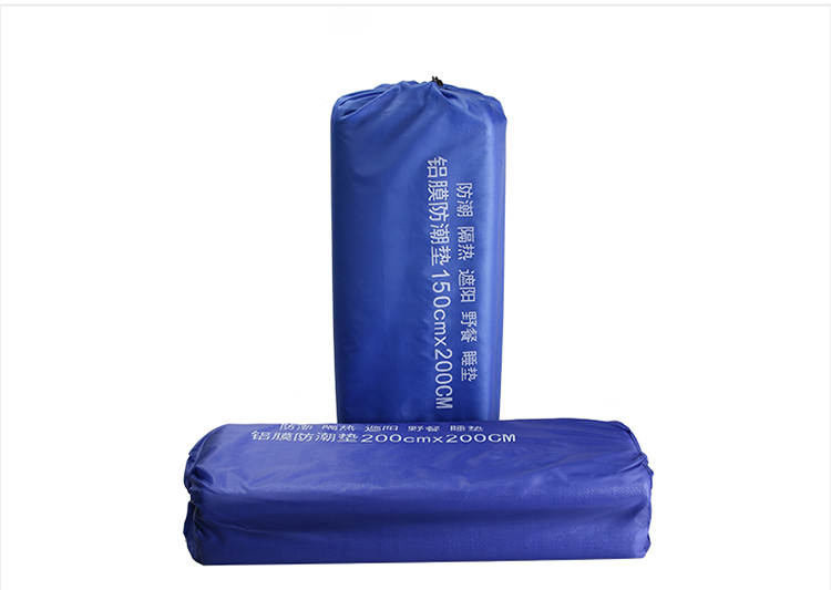 Ngoài trời Độ ẩm Pad Đơn di động Chống trượt Mat Field Đệm Đôi Picnic Mat Nhôm Film Cắm trại Mat Lawn Mat - Thảm chống ẩm / Mat / Gối thảm xốp trải sàn khổ lớn