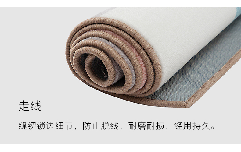 Thảm phòng khách 140 * 200cm - Thảm thảm nhựa trải sàn
