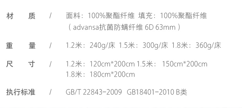 [Taobao lựa chọn trái tim] DuPont Advansa kháng khuẩn chống mite siêu âm quilting giường pad nệm 褥 nệm 1.8 giường