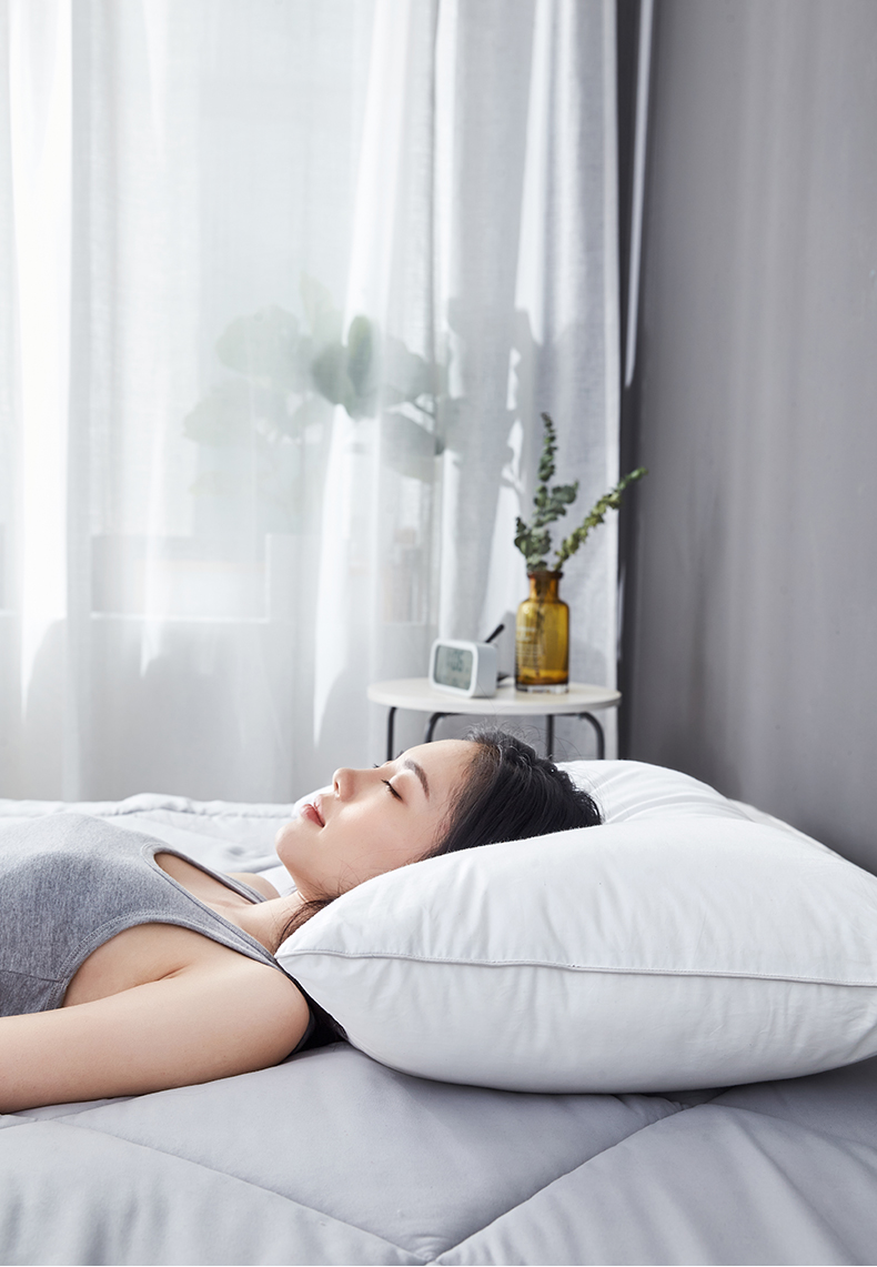 Gối sợi DuPont Sustans / có thể giặt - Gối gối cao su non babymoov