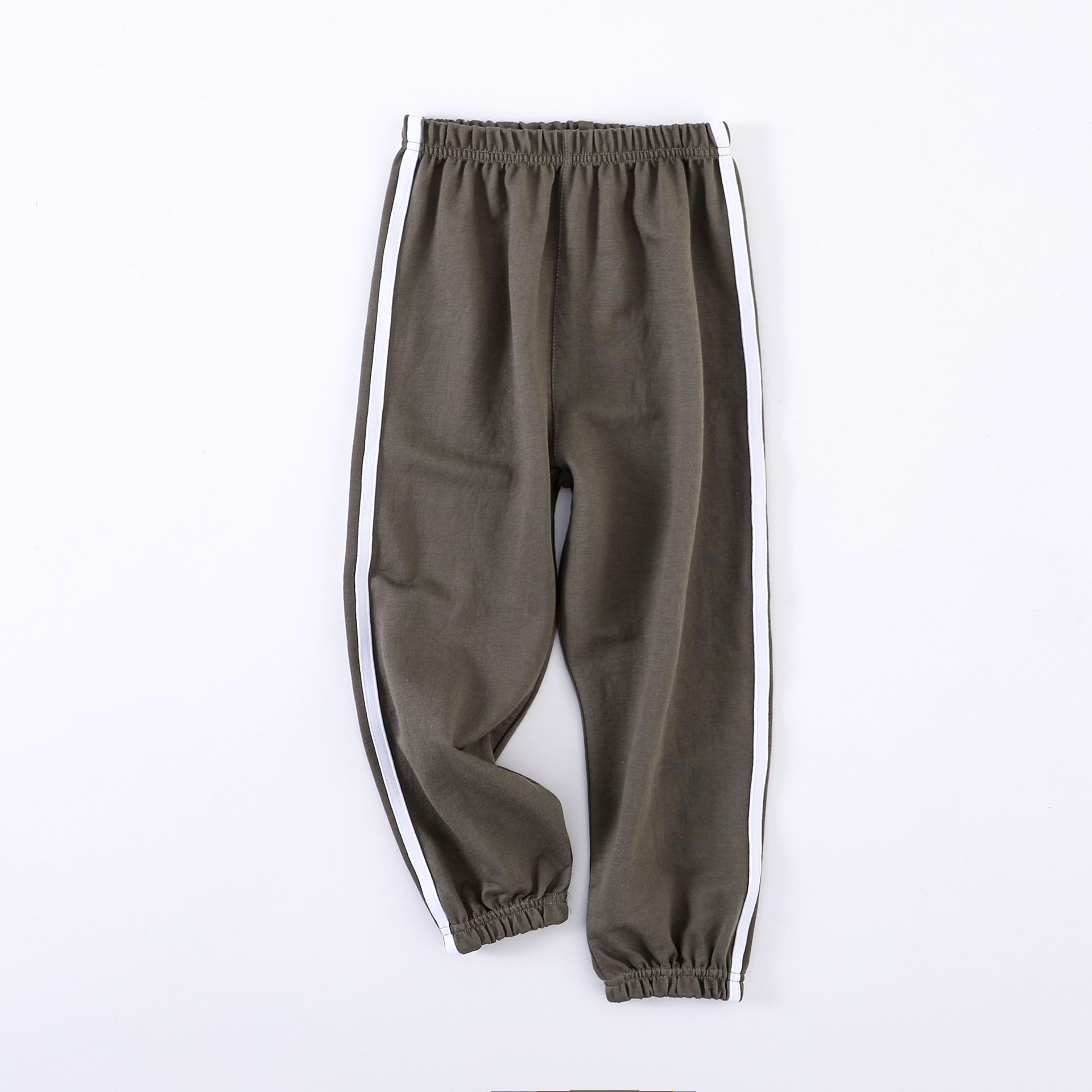 Childrens chống muỗi quần mùa xuân mới và mùa thu wearboys giản dị quần sweatpants bé gắn liền với bàn chân của quần lỏng lẻo.