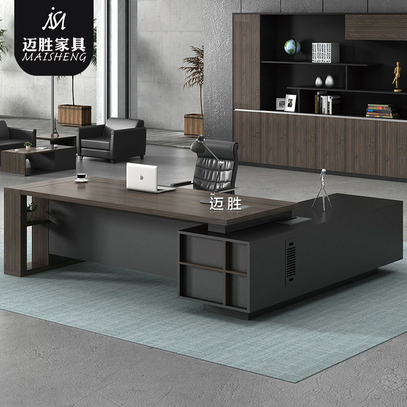 Desk boss president manager desk chair simple modern class boss desk supervisor desk desk can be customized