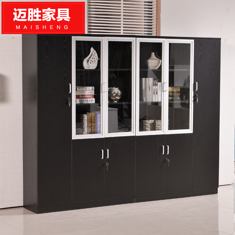 Office furniture cabinet Wooden Information Cabinet Archives Cabinet With Lock Plate Dwarf Cabinet Office Bookcase Locker