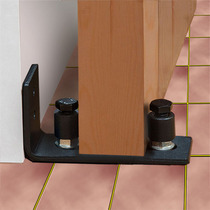 Barn door accessories Swing stopper Floor heating swing stopper Single wheel swing stopper Double wheel swing stopper