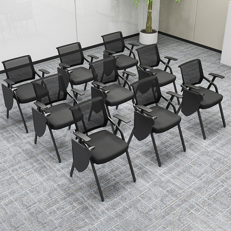 Training chair with table-board meeting room training course table and chairs stool folding chair office meeting chair with writing board
