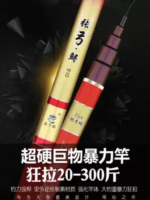 Gentleman's blade big rod Sturgeon rod Giant fishing rod violent rod Ultra-light and super hard ten-meter herring rod