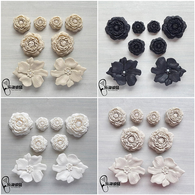 2026 New Crocs Accessories Hole Shoe Charms Shoe Decorations Puff Bouquet Shoe Buckle Crocs Accessories