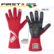 OMP racing gloves FIA certification 761 racing special fire gloves Flame retardant protection imported gloves