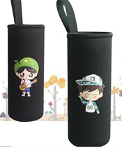 Image printing cup set thermos cup cupboard 350ml 500ml creative Universal Cup set student insulation cup set