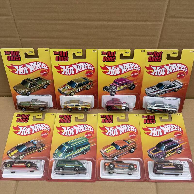 Hot Wheels Super Hot Series Volkswagen T1 City Toyota Datsun Set Small Car Alloy Model Hdg52
