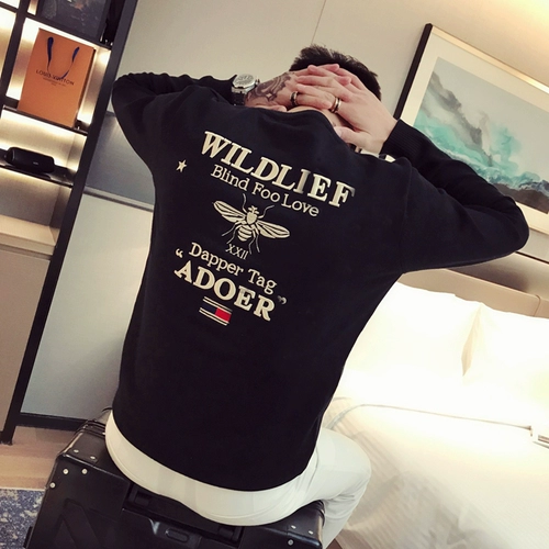 Демисезонный свитер, трикотажное приятное телу термобелье, увеличенная толщина, с вышивкой