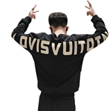 Осенняя трендовая толстовка, модный лонгслив, футболка, оверсайз, популярно в интернете