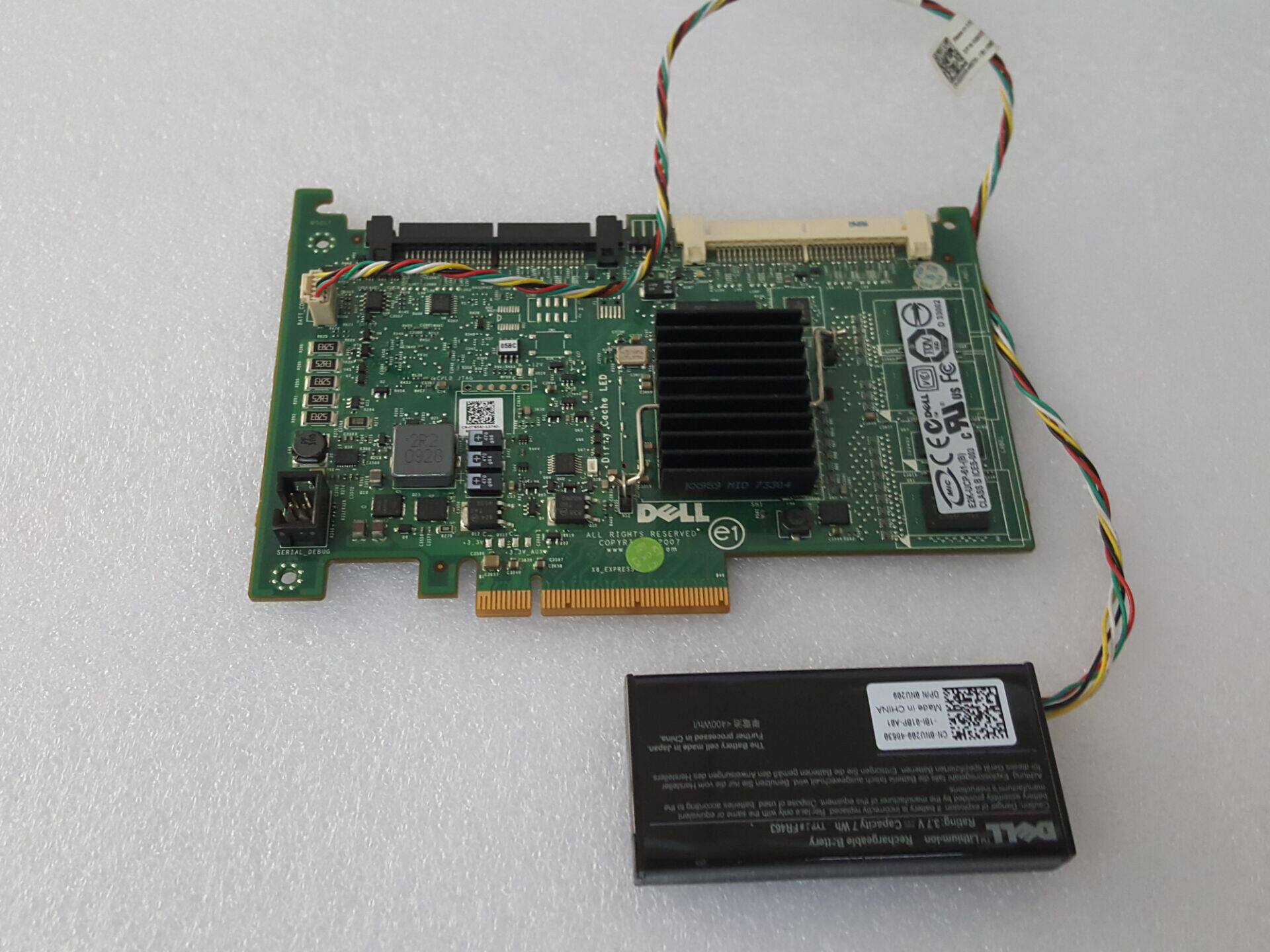 DELL6I Array Card Perc 6 I Compatible Desktops 256M RAID 0 1 5 6-Taobao