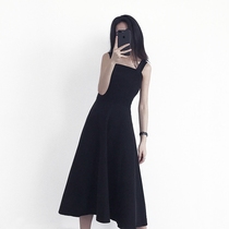 COLLAR off-the-shoulder dress female spring and summer L fat mm design skirt dress art sundress