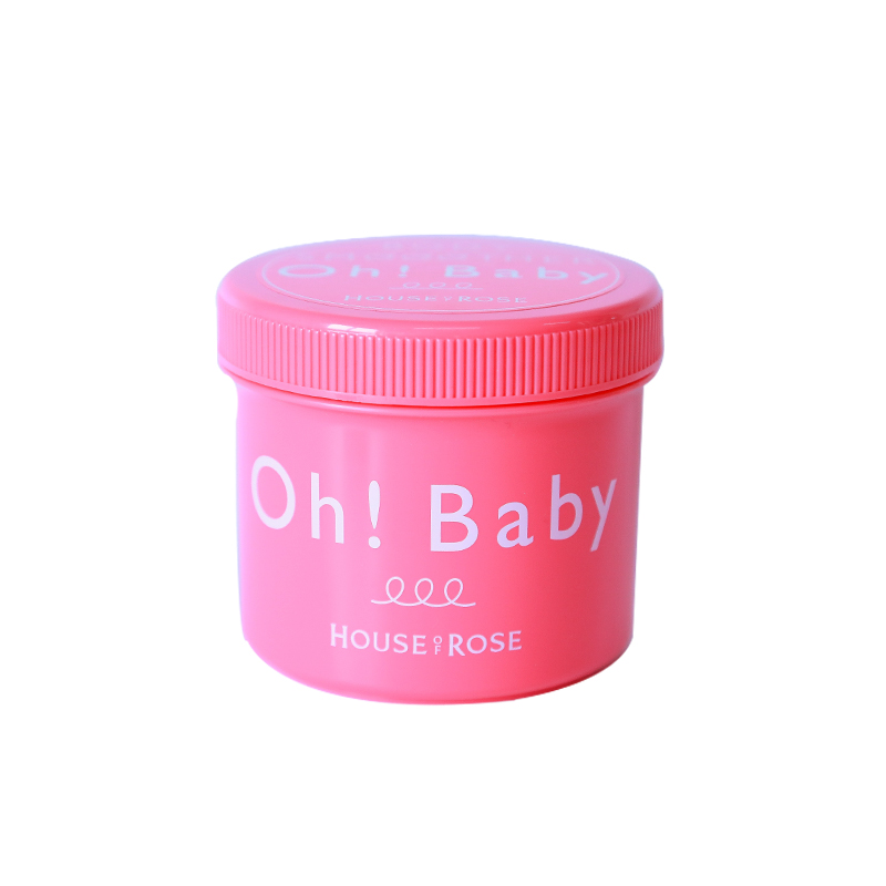 Japan's native Oh baby body exfoliating scrub whole body to remove dead skin silk essence 570g fragrance-free