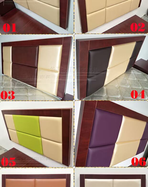 Giường khách sạn nội thất khách sạn giường tiêu chuẩn phòng hoàn thành nhanh khách sạn phòng căn hộ giường khách sạn tủ quần áo TV tủ quần áo - Nội thất khách sạn