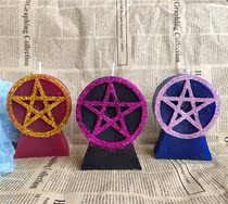 Tarot Altar Colorful Candle Pentagon Candle Altar Candle