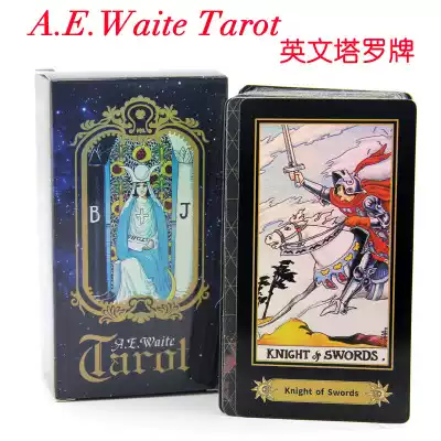 English tarot cards A E waite tarot Witt tarot cards Leisure and entertainment Poker table game cards