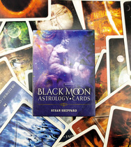All English Black Moon Astrology Cards Black Moon astrological card