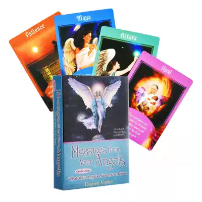 English Messages From Your Angels All English Angel Messages Oracle Card