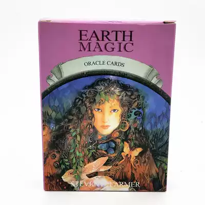 Earth Magic Oracle Cards Earth Oracle Cards Magic Custom English Board Game Cards