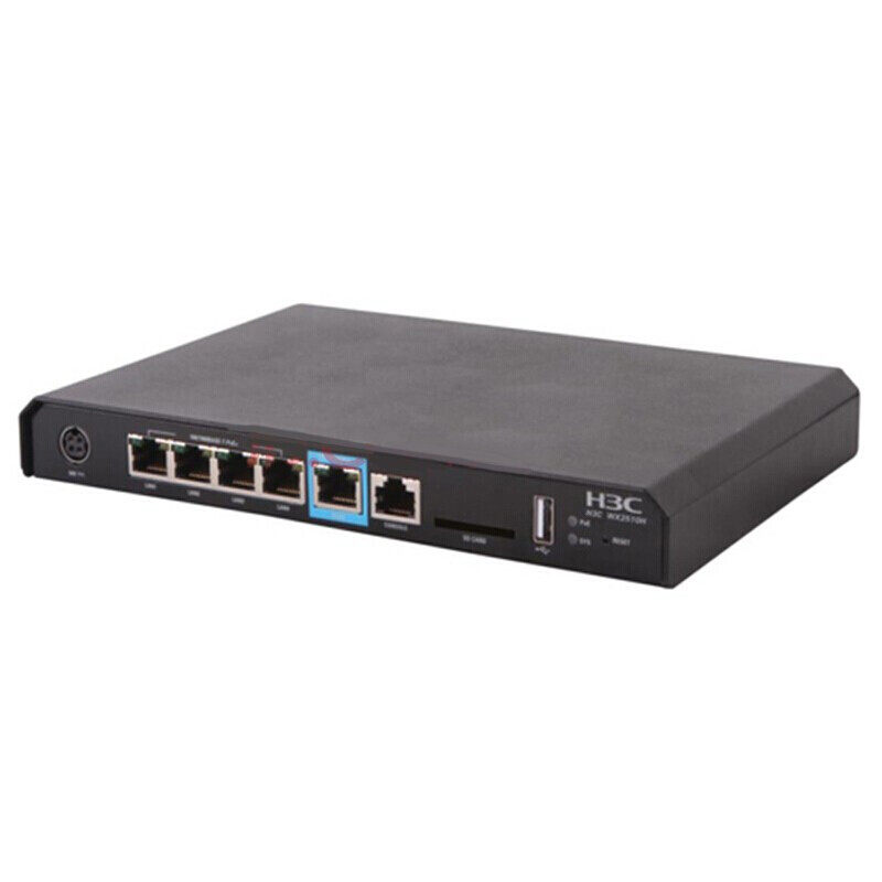 H3C Xinhua Three WX2510H-PWR Multi-business one thousand trillion POE-class Core Gateway Type AC Wireless Controller can manage 16 APs subject to another authorization