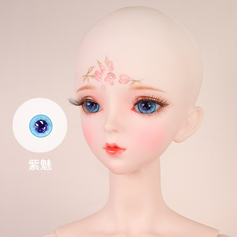 BJD SD dolls 14mm16mm glass eyeballs 3 points 4 points sd dolls eyeballs 60 cm dolls glass eyeballs