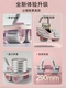 Four-Wheel Six-Elbow Abdominal Wheel for Women, Automatic Rebound, 2025 New Model, Home Use, Slim Belly, Abdominal Muscle Exercise Equipment