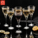 Italian RCR imported crystal glass color poem tall wine red wine glass bubble champagne glass white wine glass