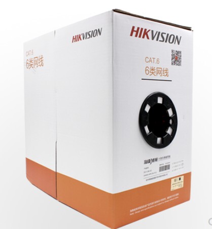 Genuine Hikvision Category 6 High-Speed Transmission Network Cable Monitoring Special 8-Core Twisted Pair Unshielded 0.53 Core Genuine Hikvision Category 6 High-Speed Transmission Network Cable Monitoring Special 8-Core Twisted Pair Unshielded 0.53 Core