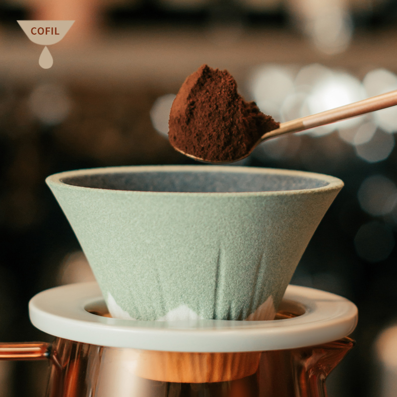 Japanese Cofil Fuji Arita-Yaki Mount Fuji Hand-Brewed Ceramic Coffee Filter Cup Cold Brew Filter Cup