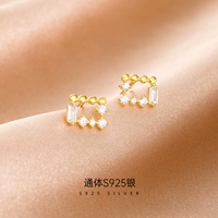 Серьги для влюбленных, серебро 925 пробы