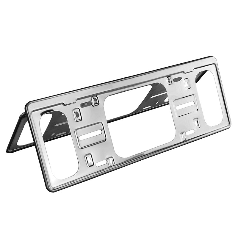Stainless steel license plate frame new traffic regulation license