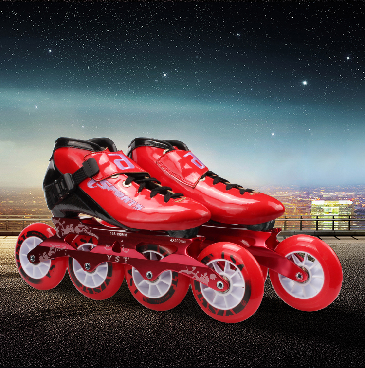 2019 Speed Inline Skates Carbon Fiber Racing Skating Patines