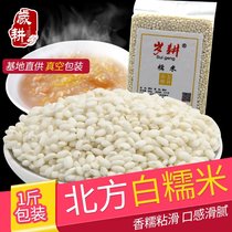 Year-old glutinous rice 500g farmhouse self-produced new sticky rice Jiang rice dumplings rice soaked wine grains coarse grain raw materials