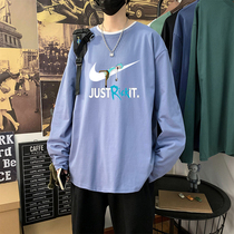 Rick and Morty long sleeve T-shirt men cotton trend ins spring and autumn base shirt Tide brand thin mens 2021 New