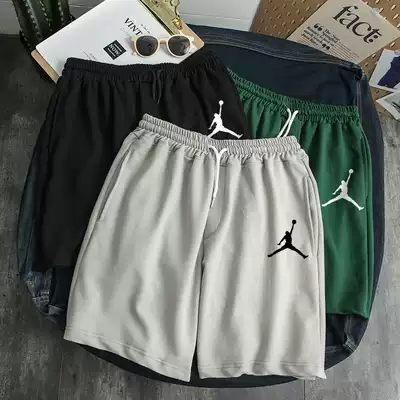 Shorts men's trendy brand ins summer wear five-point pants loose casual new 5-point pants men's Tide pants men's summer thin models