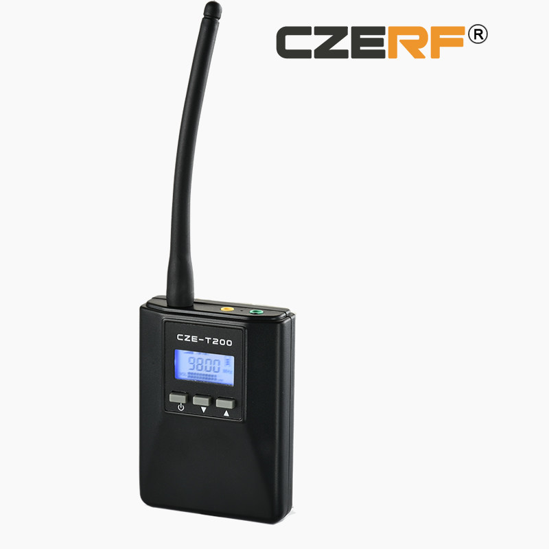 Chuanzhou electronic square dance headphones special transmitter audio transmitter FM FM portable transmitter