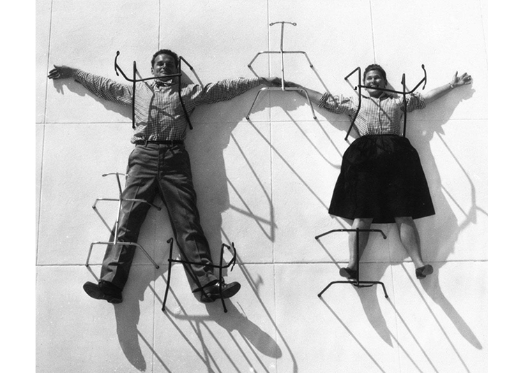 BoDreamer thiết kế nội thất eames ghế phòng chờ và ottoman - Đồ nội thất thiết kế ghế xếp
