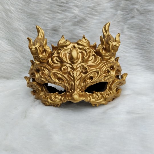 Chinese style Qilin full face mask COS dressing prop Halloween costume shooting men and women Hanfu mask adult