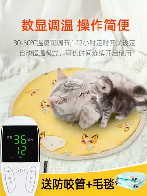 Cat electric blanket nest thermostatic small cat heater special waterproof kitten warm winter pet heating pad